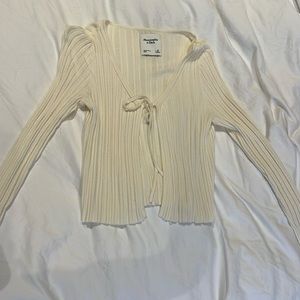 Abercrombie & Fitch Tie Cardigan